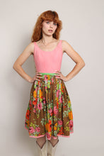 60s Floral Cotton Dress
