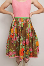 60s Floral Cotton Dress