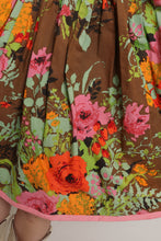 60s Floral Cotton Dress