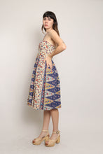 50s Printed Cotton Dress Set