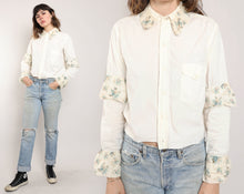 60s Ruffle Trim Shirt
