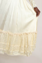 70s Gunne Sax Satin Dress