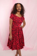 ❤️ 50s Rose Garden Dress