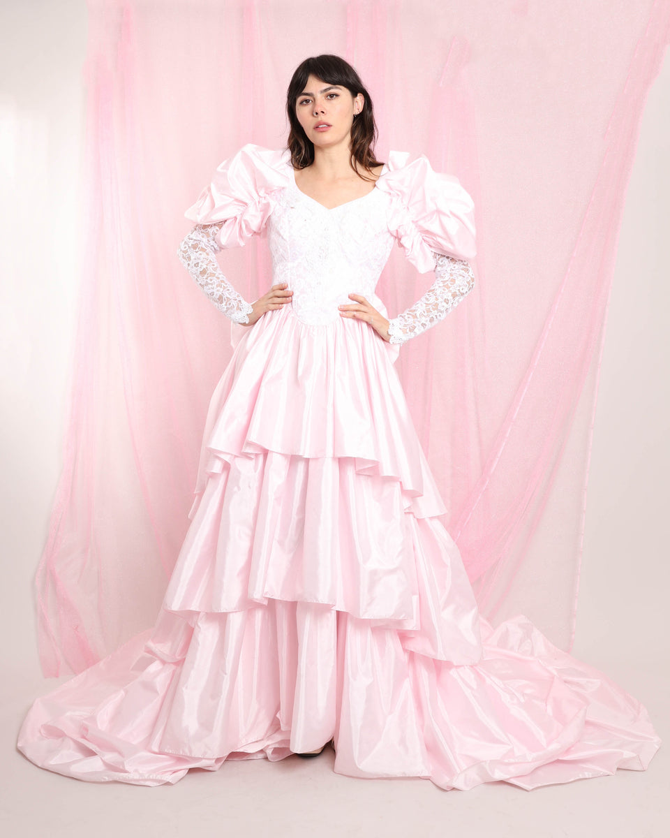 1980s top ball gown