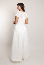 70s 4 Piece Wedding Dress Set