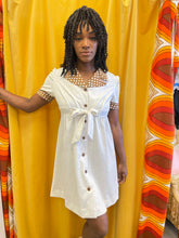 70s Polka Dot Collar Dress