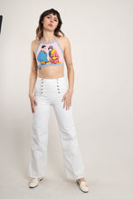 70s Nautical Bell Bottoms - 26x31