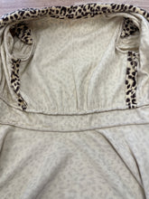 40s Leopard Princess Dress Coat