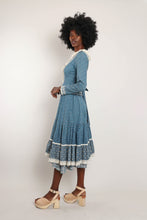 70s Gunne Sax Peplum Dress