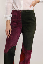 70s Patchwork Suede Set