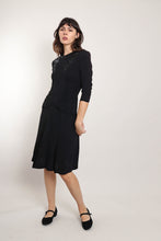 40s Crepe Rayon Dress