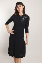 40s Crepe Rayon Dress
