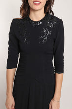 40s Crepe Rayon Dress