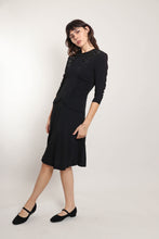40s Crepe Rayon Dress