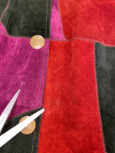 70s Patchwork Suede Set