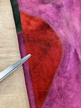 70s Patchwork Suede Set