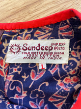 70s Batik Cotton Dress