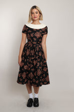 50s Accent Collar Dress