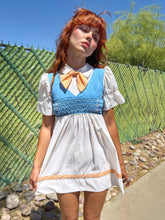 70s Ascot Tie Mini Dress