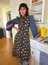 70s Quilted Floral Jacket