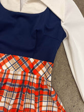 70s Plaid Mini Dress - XS/S