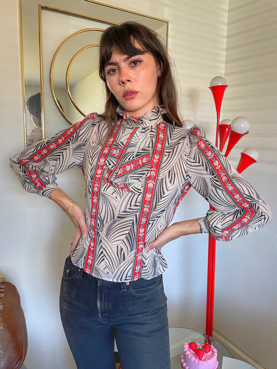 70s Deco Ascot Shirt