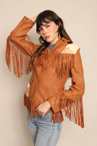 50s Cowhide Fringe Jacket