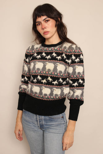 80s Cutest Sheep Sweater