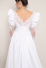 80s Juliet Wedding Dress With Train