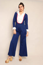 70s Tuxedo Bell Bottom Jumpsuit