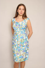 60s Alix Of Miami Floral Cotton Dress