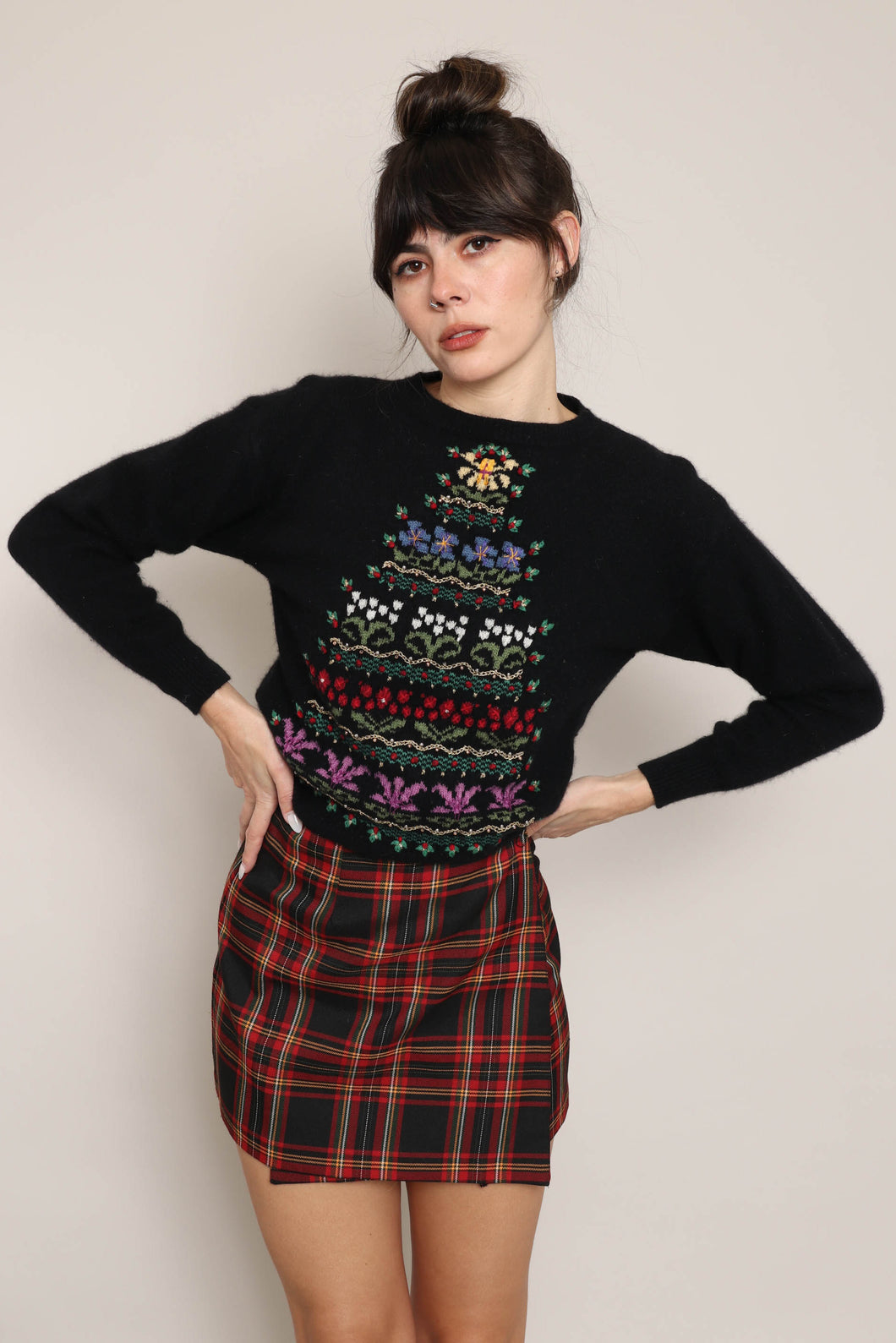 90s Christmas Tree Sweater