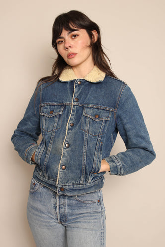 80s Denim Sherpa Jacket