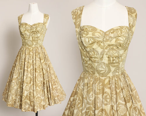 50s Kahala Tiki Dress