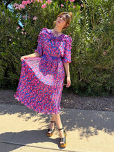 80s Diane Freis Georgette Dress