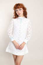 60s Something Blue Mini Dress
