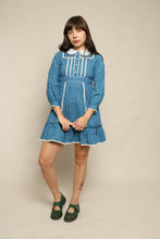 70s Calico Prairie Mini Dress