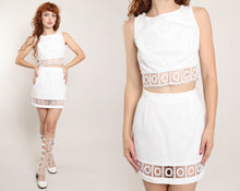 90s Lace Cut Out Set