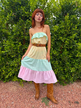 80s Wrangler Pastel Gauze Dress