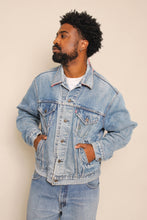 80s Levi's Flannel Lined Trucker Jacket