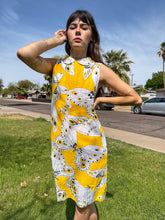 60s Butterfly Print Dress