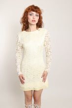 60s Dolman Lace Mini Dress