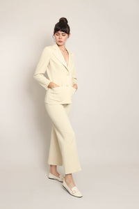 70s Cream Suit Set