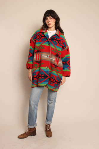 90s Southwestern Wool Jacket