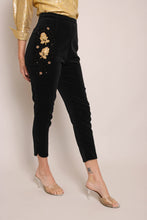 60s Velvet Cigarette Pants