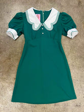 70s Green Mini Dress - XS/S