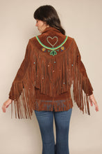 70s Ms. Pioneer Beaded Fringe Jacket