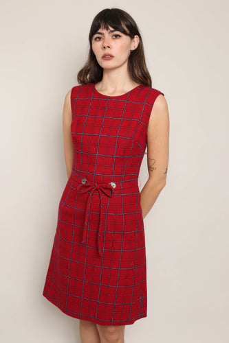 80s Pendleton Plaid Dress