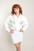 80s Fringe Motorcycle Jacket