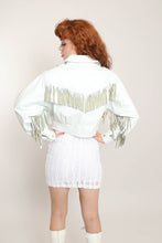 80s Fringe Motorcycle Jacket